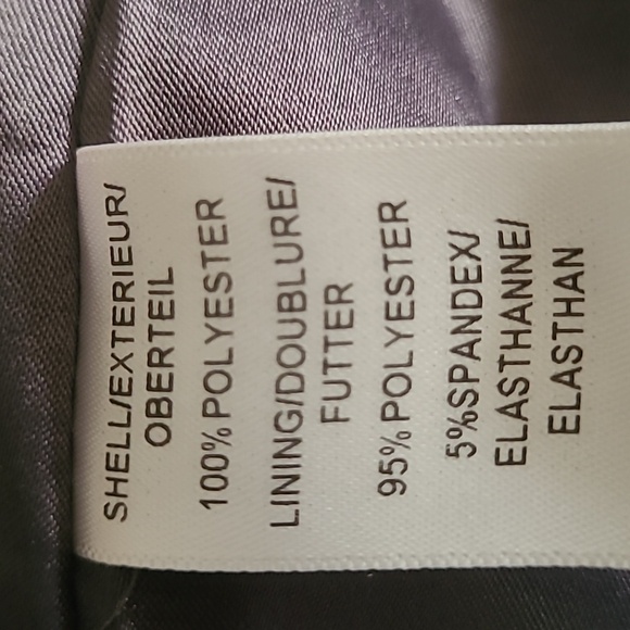 Adrianna Papell size 6 deep grey short lace evening dress - Picture 8 of 9